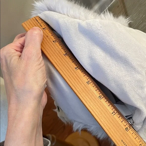 Restoration Hardware LUXE Fur Baby Animal Hood - Grey - 12 Months NWT - Picture 12 of 17